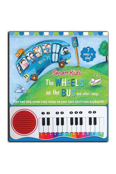 North Parade Children's book, NPP, The Wheels On The Bus - Children's Musical Piano Book, 3+ years