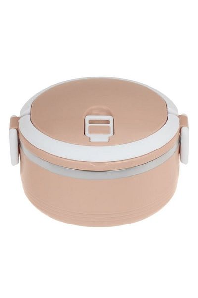 OEM Thermal casserole, capacity 500 ml, 15x9.5 cm, Pink