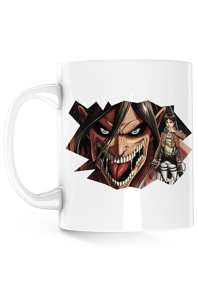 OEM Cana Attack on Titan Eren Yeager GTA Horror, alba, 330 ml