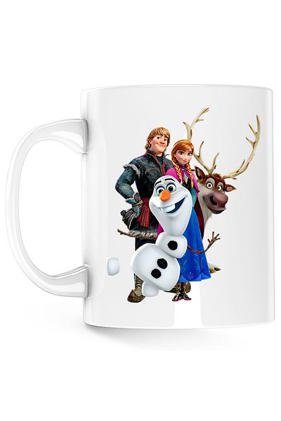 OEM Cana Elsa Frozen Anna Olaf Hans, alba, 330 ml