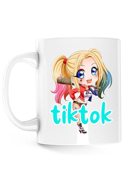 OEM Cana Joker Suicide Squad Tiktok Tik Tok Creator, alba, 330 ml