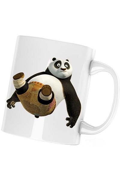 OEM Cana Kung Fu Panda Po Sumo Judo, alba, 330 ml
