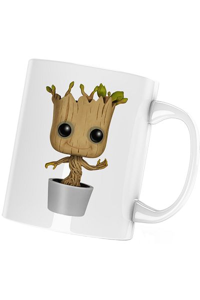 OEM Cana Baby Groot Cute Tree Love Gift, alba, 330 ml