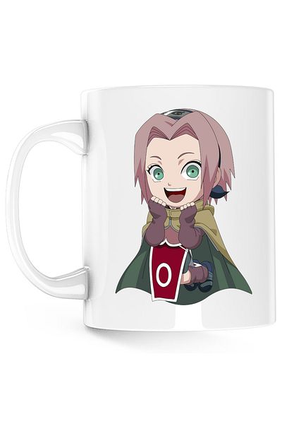 OEM Cana Naruto Sakura Haruno Ninja Girl Anime, alba, 330 ml