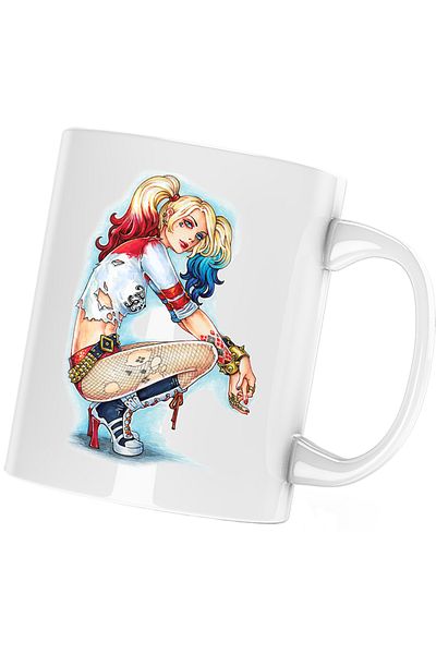 OEM Cana Joker Harley Quinn Bad Girl Rebel, alba, 330 ml