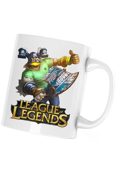 OEM Cana League of Legends Olaf LoL eSport Gaming, alba, 330 ml