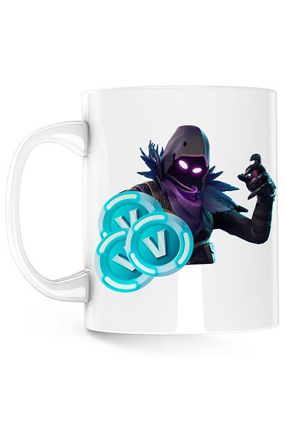OEM Raven Epic Fortnite Vbucks Can, white, 330 ml