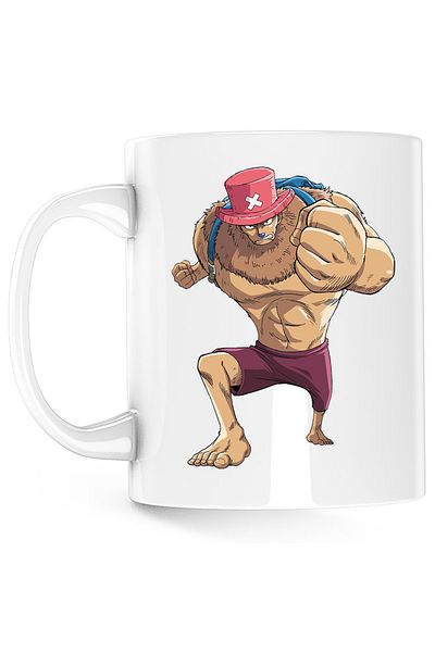 OEM Cana One Piece Chopper Tony Straw Hat Pirates Anime, alba, 330 ml