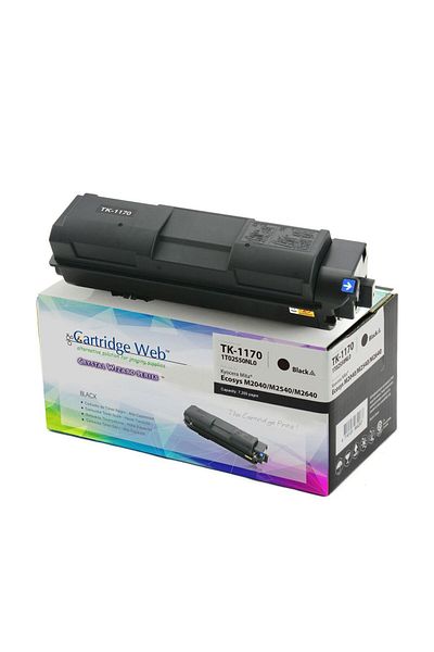 CARTRIDGE WEB Toner Cartridge Web Czarny Kyocera TK1170 zamiennik TK-1170