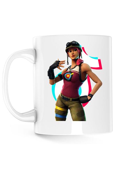 OEM Cana Bullseye Fortnite Tiktok Battle Royale, alba, 330ml
