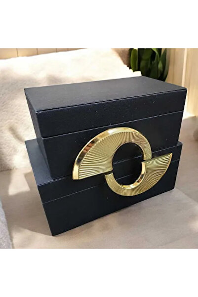 MIARIK DESIGN & DEKORASYON 2 li S Deri Kutu 8x16 10x20 Cm