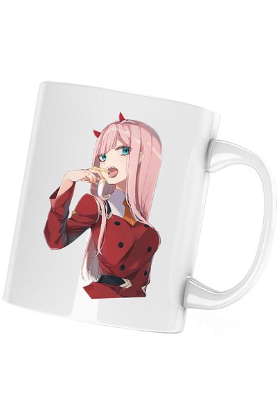 OEM Cana Zero Two Pilot Darling in the FranXX Anime, alba, 330 ml