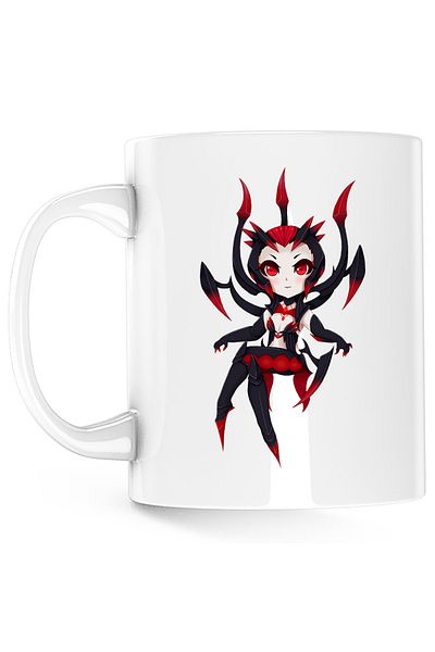 OEM Cana League of Legends Elise Spider Queen LoL, alba, 330 ml