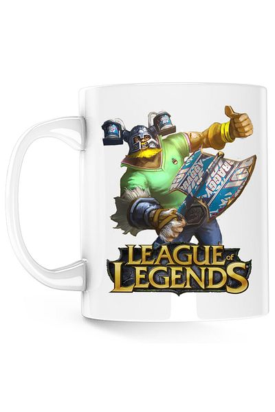 OEM Cana League of Legends Olaf LoL eSport Gaming, alba, 330 ml