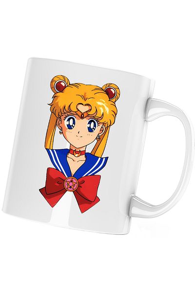 OEM Cana Sailor Moon Usagi Tsukino Marina Anime, alba, 330 ml