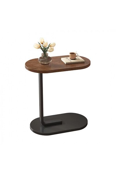 OEM Coffee Table with Leg, Portable, Durable, Elegant Design, 45x28x60 cm, Walnut