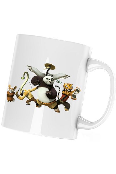 OEM Cana Kung Fu Panda All Team Arte Martiale, alba, 330 ml