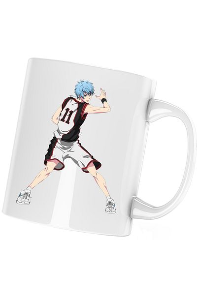 OEM Kuroko no Basket Tetsuya Mug Action Game Anime, white, 330 ml