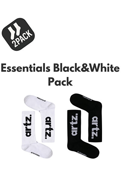 Arteziahn Essentials Black&White Unisex Sports & Lifestyle Towel Sole 2-Piece...