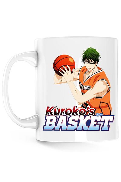 OEM Cana Kuroko no Basket Shintaro Midorima Anime Love, alba, 330 ml