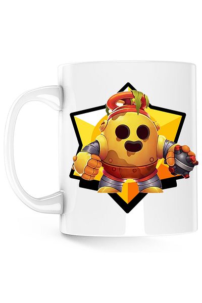 OEM Cana Robospike Brawl Stars, alba, 330 ml