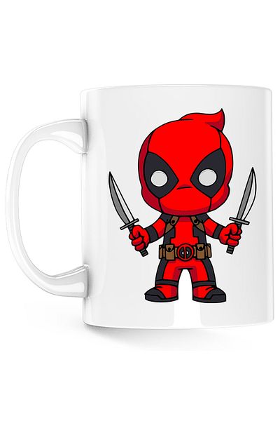 OEM Cana Deadpool Baby Karate Ninja, alba, 330 ml