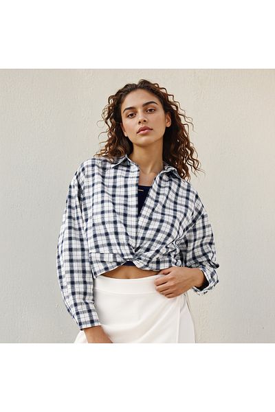 Lee Cooper Regular Fit Checked Shirt