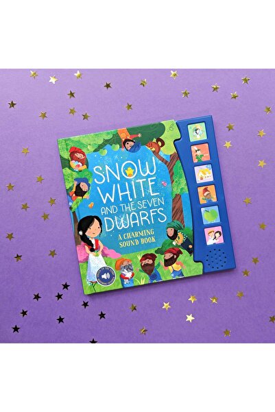 North Parade Basm Albă ca Zăpada și cei șapte pitici, 6 butoane sonore fermecătoare de apăsat și redactor, 1+ ani