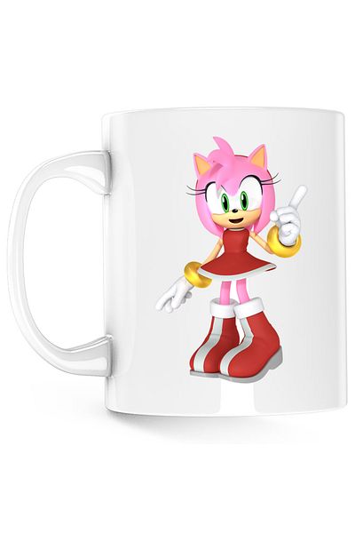 OEM Cana Sonic Amy Rose Girlfriend Runner, alba, 330 ml