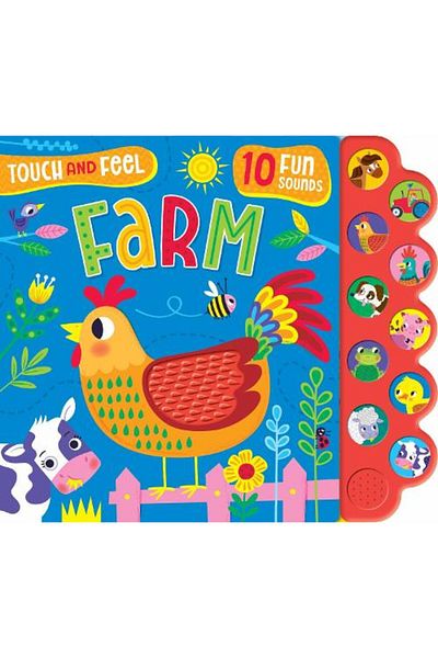 North Parade Sound book, NPP, Touch and Feel Farm, 0+ years