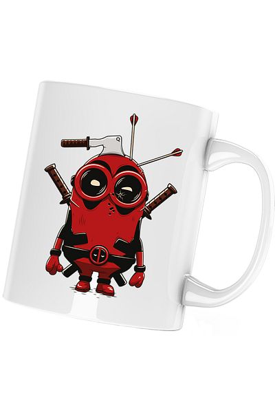 OEM Cana Deadpool Minions SuperHero, alba, 330 ml
