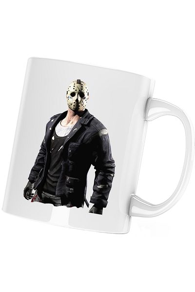 OEM Cana Mortal Kombat Jason Voorhees Freddy Krueger Mask, alba, 330 ml