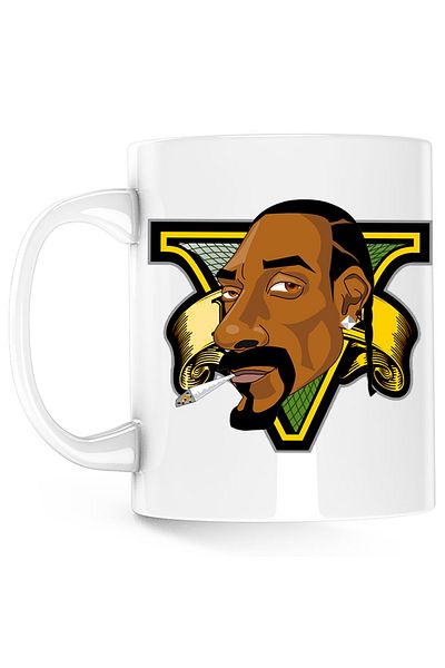 OEM Cana Grand Theft Auto Snoop Dogg GTA, alba, 330 ml
