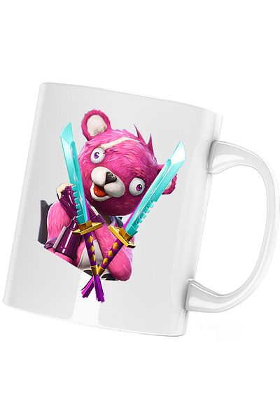 OEM Cana Cuddle Pink Panda Fortnite Epic Blades, alba, 330 ml