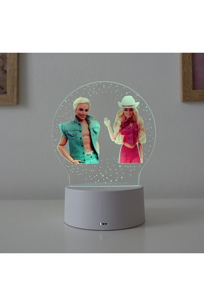 ILUMISHOP LED Night Light, Dolls1, 7 Colors, USB Powered or 3 AA Batteries