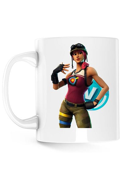 OEM Bullseye Fortnite VBucks Can, white, 330 ml