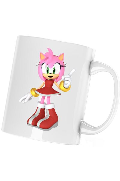 OEM Cana Sonic Amy Rose Girlfriend Runner, alba, 330 ml