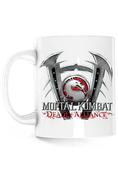 OEM Cana Mortal Kombat Deadly Alliance Shaolin Monks, alba, 330 ml