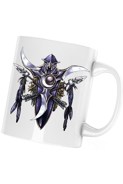 OEM Cana World of Warcraft Night Elf Crest WoW, alba, 330 ml