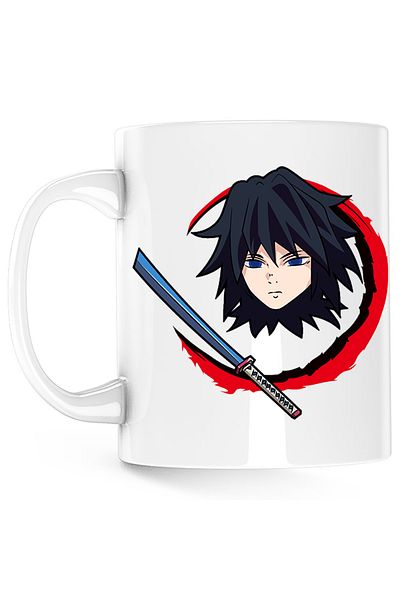 OEM Cana Kimetsu no Yaiba Giyu Tomioka Demon Slayer, alba, 330 ml