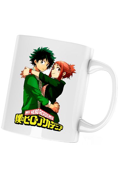 OEM Cana My Hero Academia Deku Uraraka Love Anime, alba, 330 ml