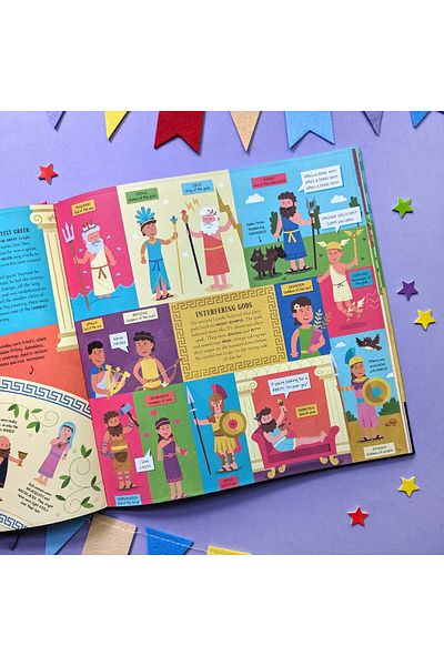 North Parade Children's book, NPP, Discovering History, Children's Interactive Fact Book, 6+ years