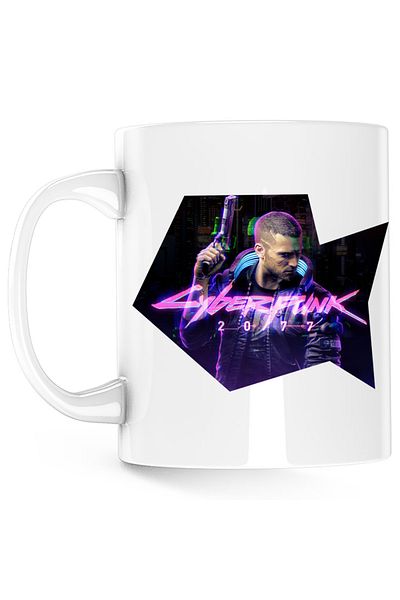 OEM Cana Cyberpunk 2077 Future is Here Game, alba, 330 ml