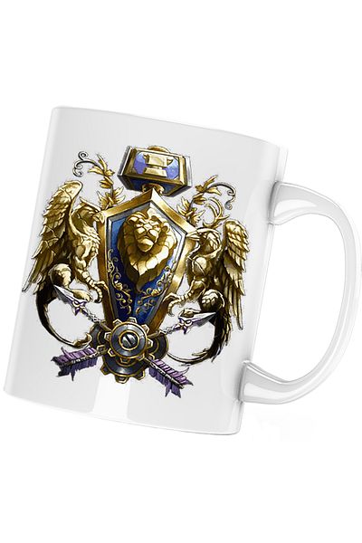 OEM Cana Warcraft Alliance Faction Azeroth WoW, alba, 330 ml