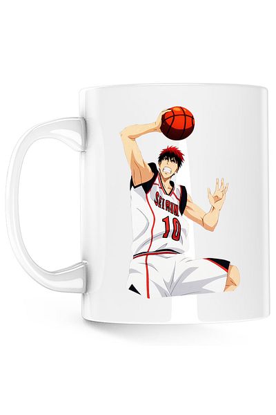 OEM Cana Kuroko no Basket Taiga Kagami Basketball, alba, 330 ml