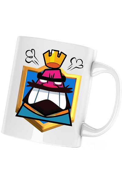 OEM Cana Clash Royale King Mad, alba, 330 ml