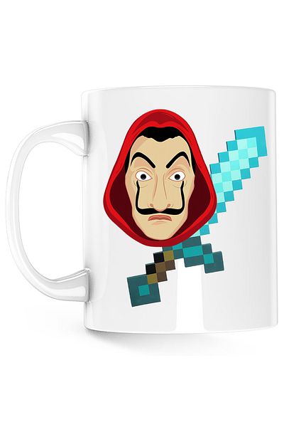 OEM Cana Money Heist Minecraft Diamond Sword, dawn, 330 ml