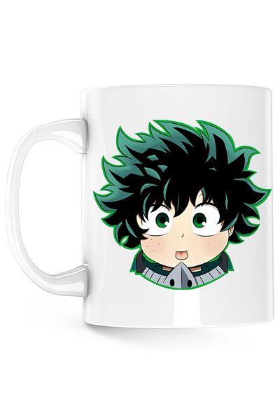 OEM Cana Hero Academia Deku Chibi Rebel Anime, alba, 330 ml