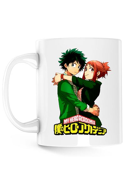 OEM Cana My Hero Academia Deku Uraraka Love Anime, alba, 330 ml