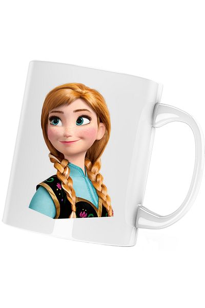 OEM Cana Elsa Disney Frozen Ana Kristoff, alba, 330 ml